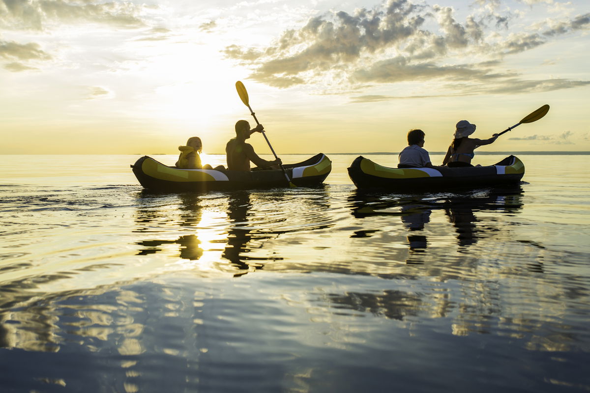 Canoa gonfiabile: un posto in prima fila per l'estate