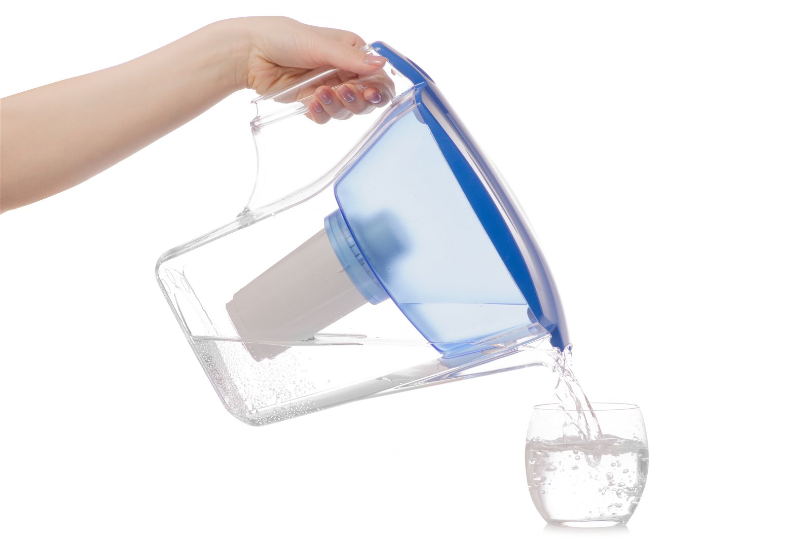 Caraffa filtrante 2,3L per depurazione acqua del rubinetto filtro Bi-Flux  Laica