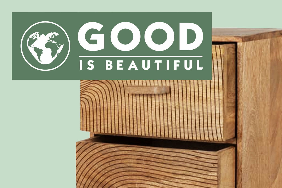 label good is beautiful maisons du monde su mobile di legno