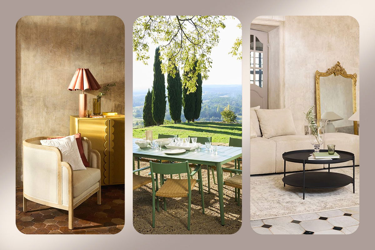 maisons du monde collezione primavera estate parentesi provenzale collage fotografico