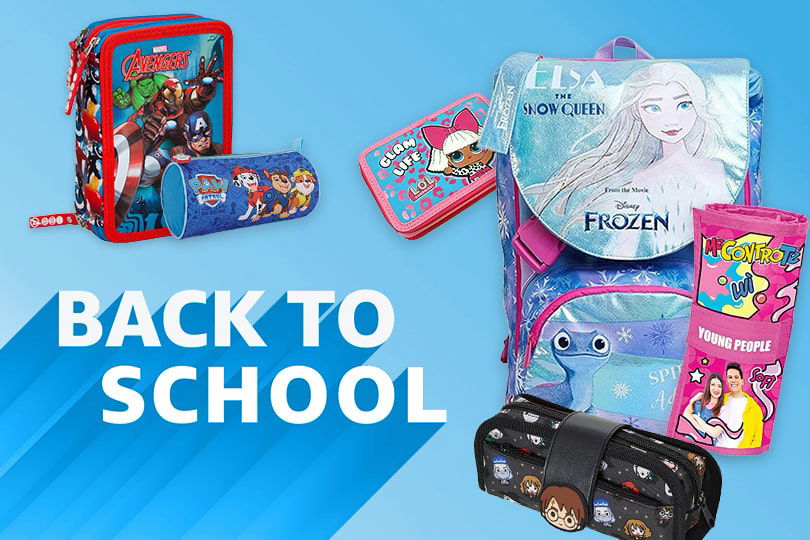 Astucci e zaini per il back to school