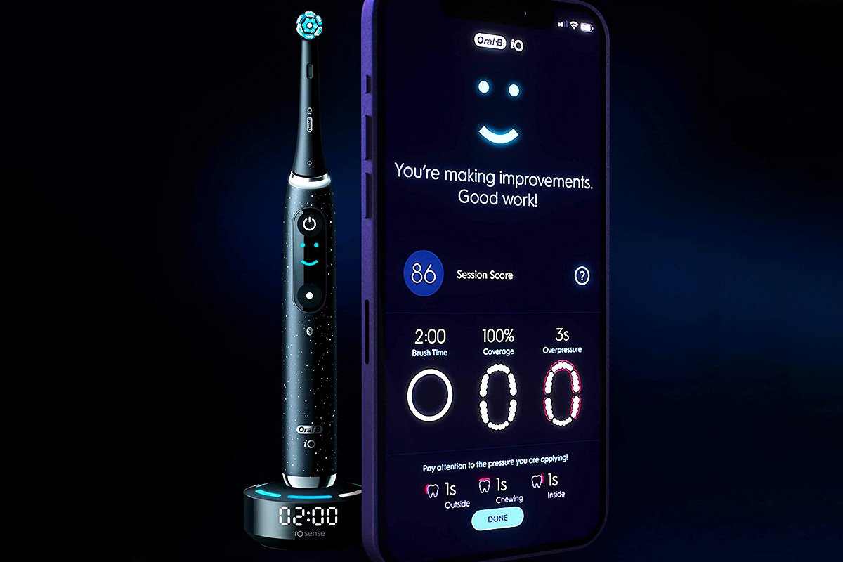 Oral-b spazzolino elettrico iO app