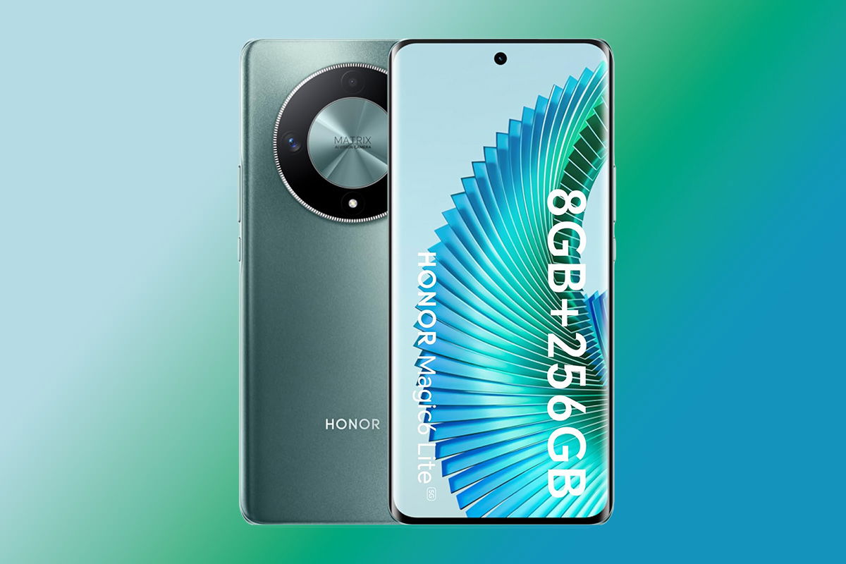 smartphone fascia media Honor Magic 6 Lite verde acqua 