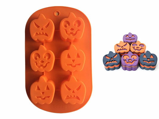 stampi di silicone a forma di zucca di halloween