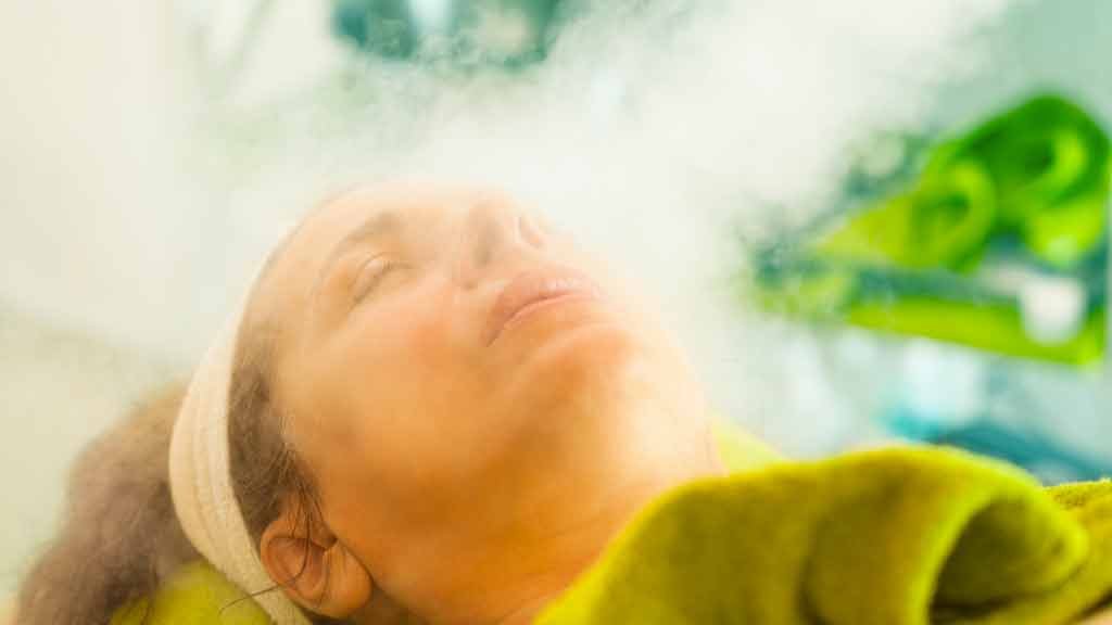 Sauna facciale: spa a domicilio con il vapore